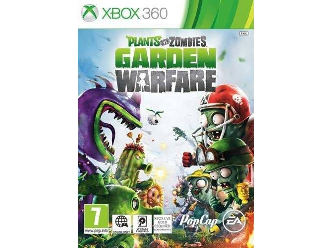 Juego Xbox 360 Plants Vs. Zombies Garden Warfare