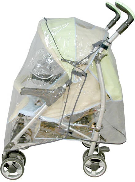 Bambisol Hpu Cubierta para carrito de bebé transparente funda lluvia tex 104594823