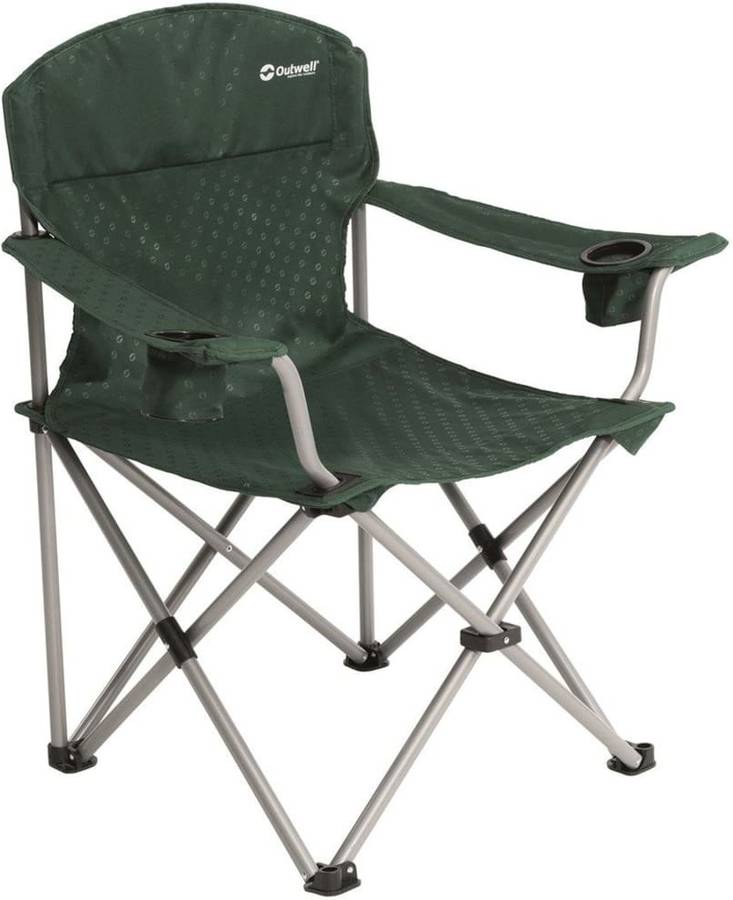 Silla OUTWELL de camping plegable Catamarca XL (Verde - 90x62x96 cm)