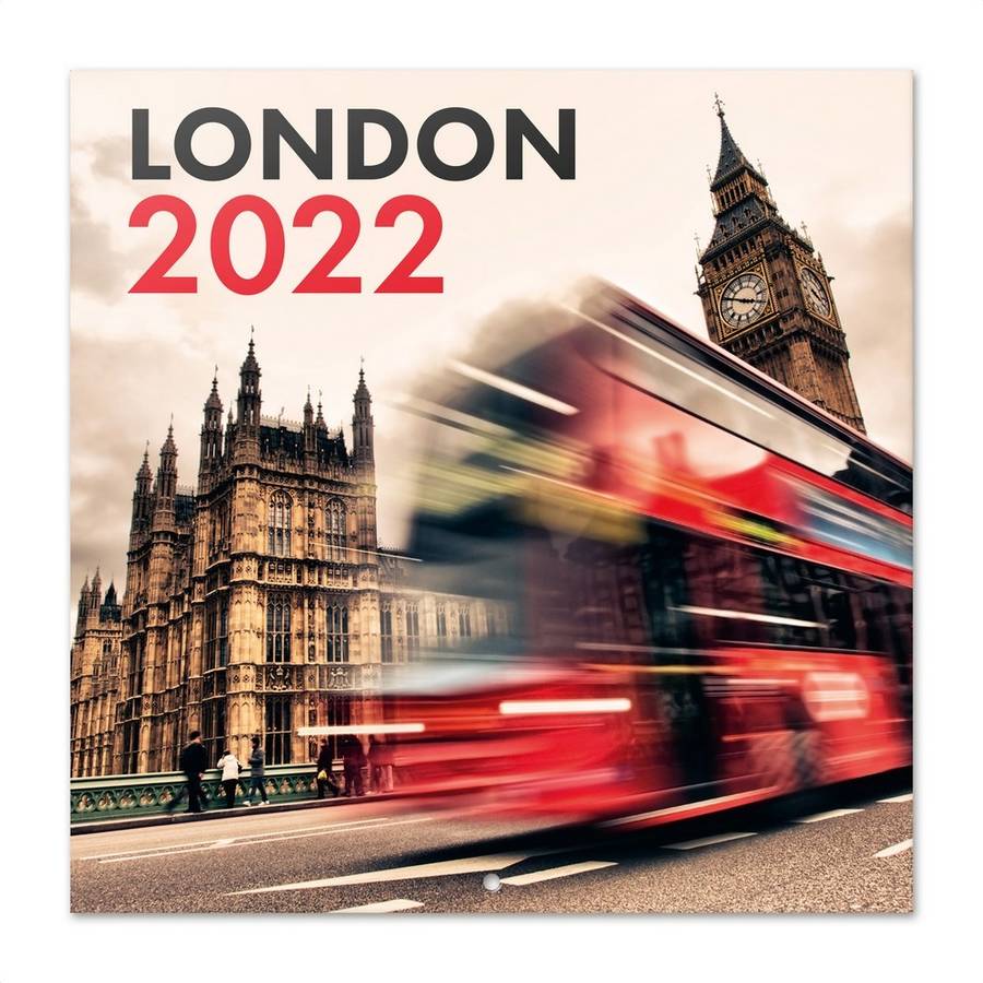 Calendario ERIK EDITORES 2022 30X30 Londres