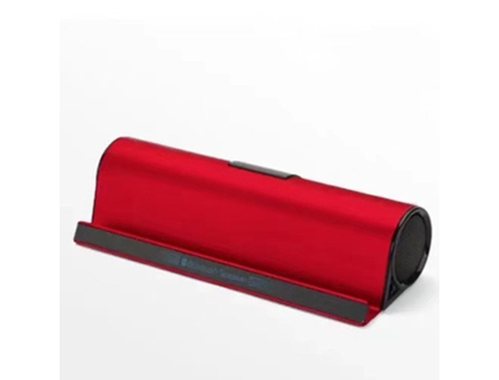 Soporte con Altavoz CHRONUS 0831H18 Rojo