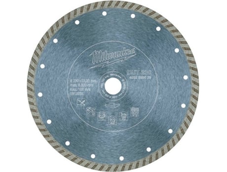 Disco de Diamante MILWAUKEE Dut 230