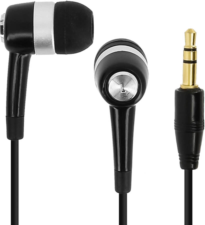 Auriculares con Cable AVIZAR HF-INTRA-25 (In Ear - Micrófono - Negro)