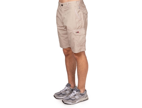 Bermuda de Hombre NAPAPIJRI Algodón Beige (numeric38)