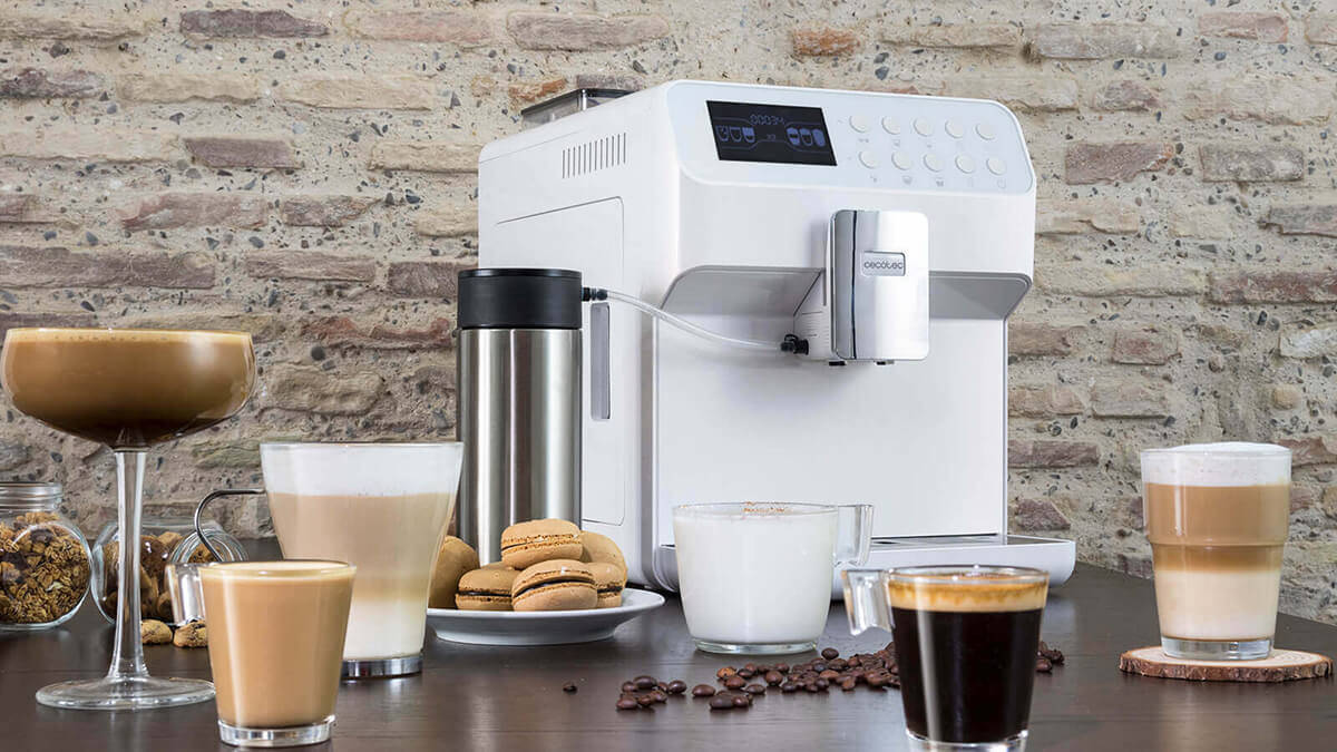 Cafetera CECOTEC Power Matic-ccino 7000 (19 bar - Niveles de molienda)