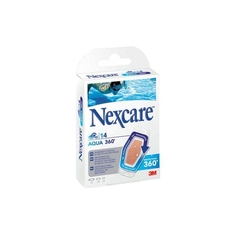 Tiras Resistentes al Agua NEXCARE Aqua 360