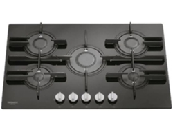 Placa de Gas HOTPOINT FTGHG 751 D HA BK (Gas Natural - 75 cm - Negro)