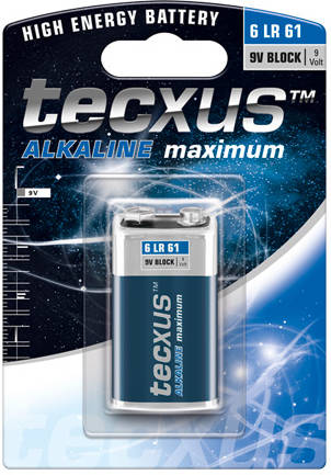 Pilas  TECXUS 6LR61 1-BL tecxus