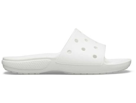 Chanclas CROCS Classic Slide Mujer (37-38 - Blanco)