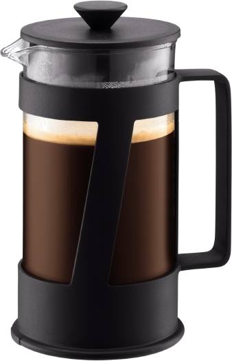 Bodum Cafetera Émbolo negro centimeters crema 1088301 acero 1.0l