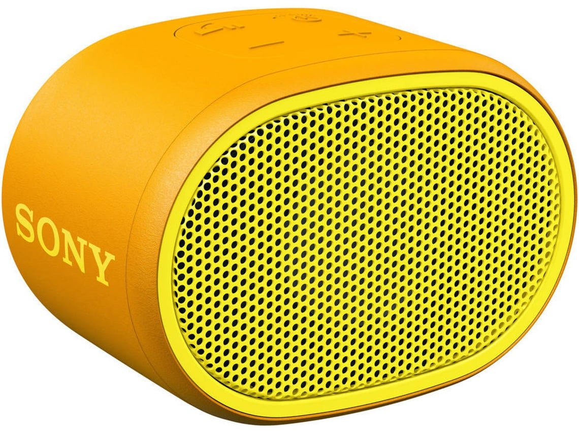 Minialtavoz Portátil Bluetooth SONY SRSXB01Y amarillo