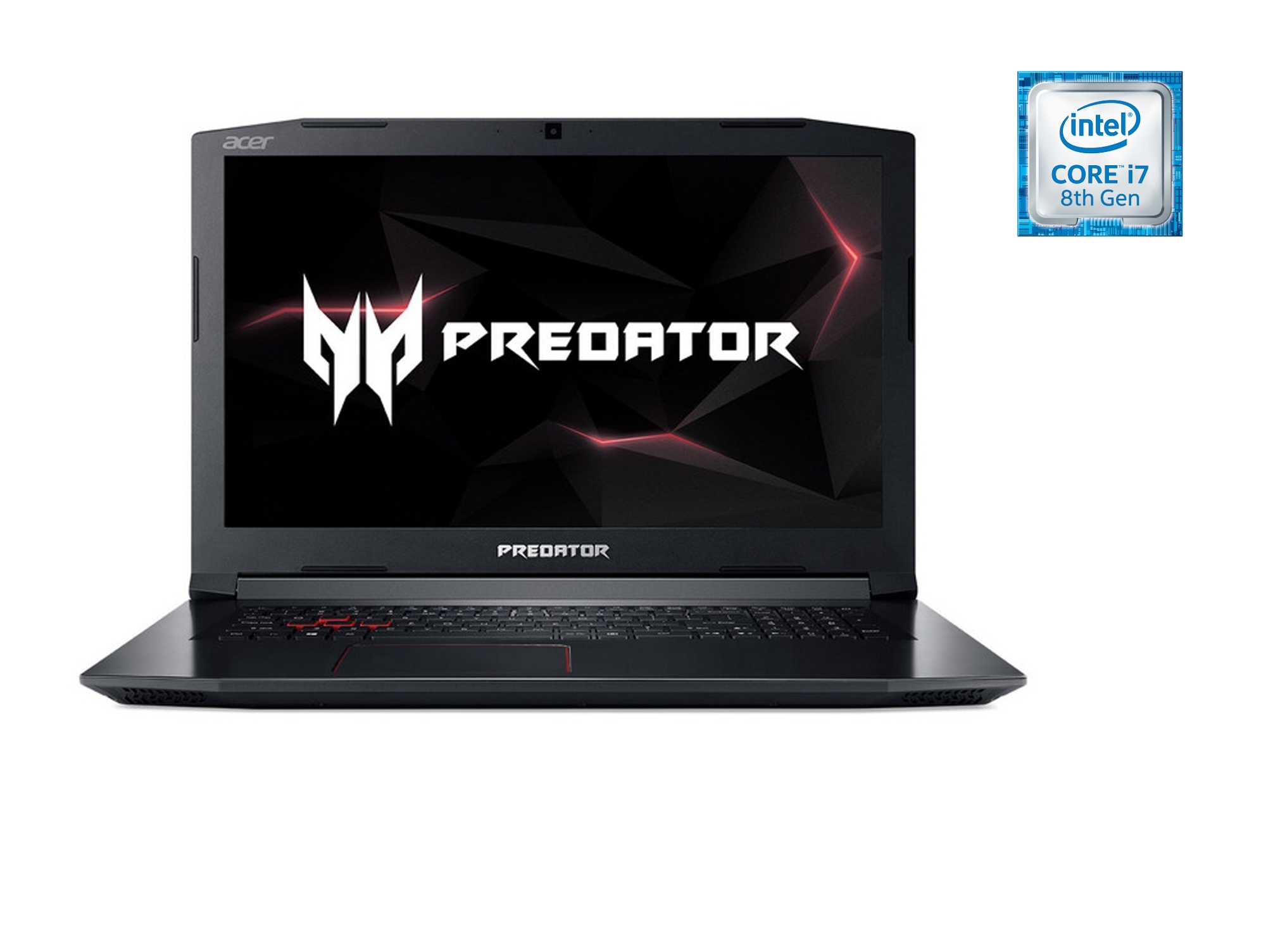 Portátil Gaming ACER Predator Helios 300 - PH317-52 - NH.Q3DEB.001 (17.3'' - Intel Core i7-8750H - RAM: 12 GB - 1 TB HDD + 128 GB SSD - NVIDIA GeForce GTX 1060)