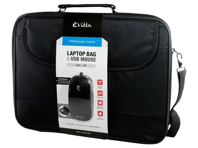 Maletín EVITTA Premium Bag Pack (PC - 16'' - Negro)