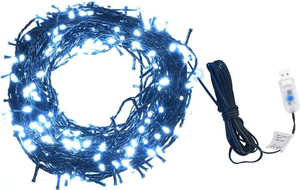 Luces De Navidad vidaxl 400 40 m blanco tira leds interior ip44