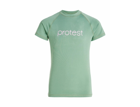 Camiseta de Niña para Surf PROTEST Prtsenna Verde (6 años)