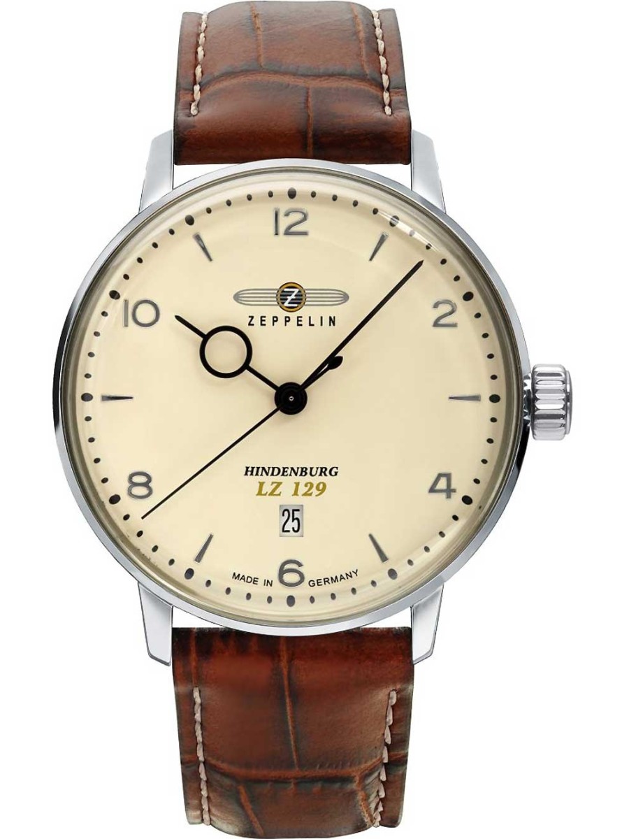 Reloj ZEPPELIN Hombre (Piel - Marrón)