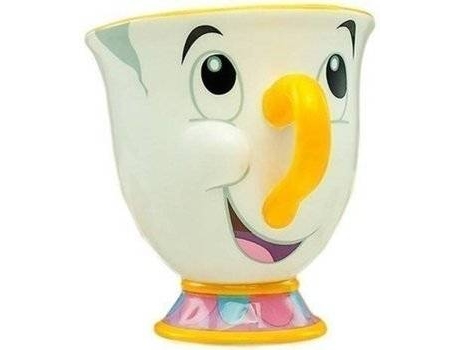 Paladone Taza Chip la bella y bestia disney beauty and the beast en 3d porcelana grande producto con licencia