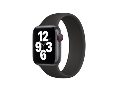 Correa Solo SiliconSense para Apple Watch Series 9 - 45 mm (muñeca: 190-200 mm) - Negro