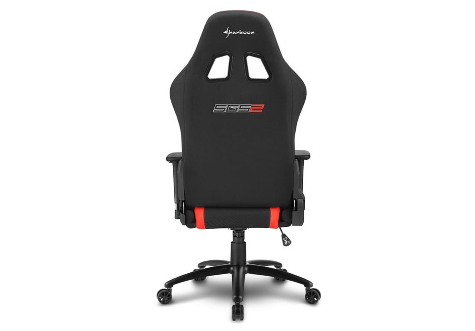 Silla Gaming SHARKOON SKILLER SGS2 (Elevador a Gas Clase 4 - Negro y Rojo)