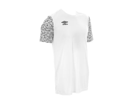 Camiseta de Niña UMBRO Poliéster Blanco (XS)