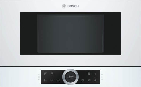 Microondas Integrable BOSCH BFL634GW1 (21 L - Sin grill - Blanco)