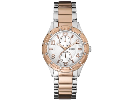 Reloj GUESS Mujer (Acero inoxidable - Dorado)