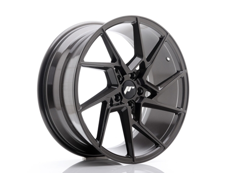 Llanta Japan Racing Jr33 19''X8,5 Et 42 5X112 Cb 66,6 Gris Pulido