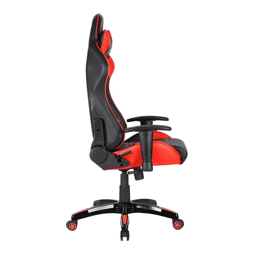 Silla Gaming WOXTER Stinger Station (Hasta 150 kg - Elevador a Gas Clase 4 - Negro y Rojo)