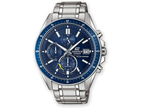 Reloj CASIO Edifice Hombre (Acero - Plateado)