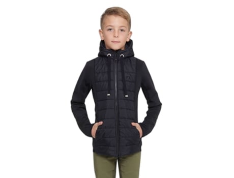 Chaqueta para Equitación PREMIER EQUINE (Niño Unisex - Negro - 5/6 Años)