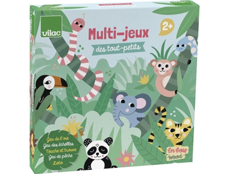 Jogo de Mesa VILAC Toddlers Board Games Box M. Carlslund (2 Anos)