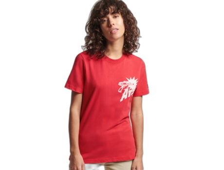 Camiseta para Mujer SUPERDRY (XL - Multicolor)