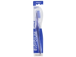 Cepillo de Dientes Suave Vitale Color: Blanco ELGYDIUM