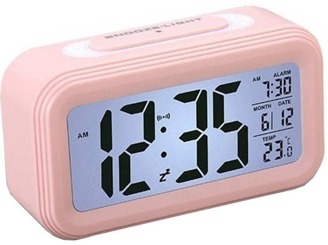 Reloj Despertador RITTEREC Home LED Rosa