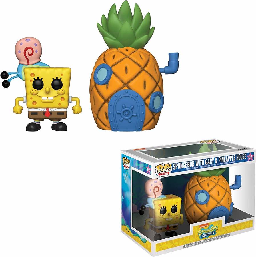 Figura FUNKO Pop Town: Spongebob - Spongebob with Pineapple