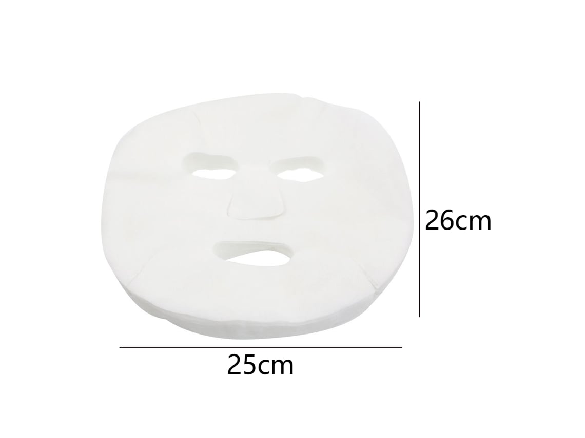 máscara facial de papel