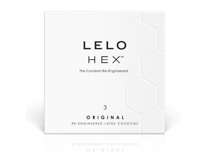 Lelo Condones Estructura hexagonal 1 pack 3