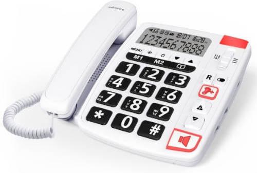 Telefone Senior SWISSVOICE XTRA11500 Blanco