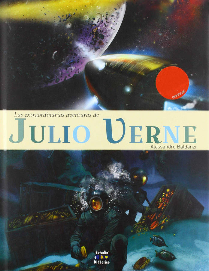 Las Extraordinarias Aventuras de julio verne tapa dura libro alessandro baldanzi español