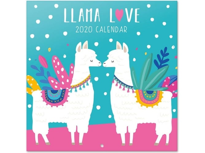 Erik Calendario De pared 2020 llamas 30 x cm incluye