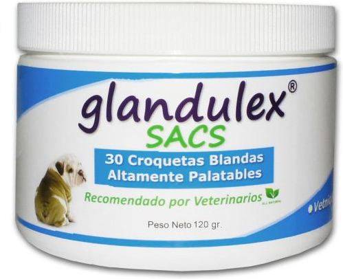 Jtpharma Glandulex Sacs 60 croquetas complemento alimenticio de perros