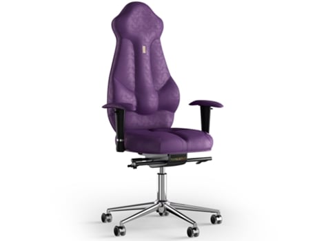 Silla de Escritorio Ergonomica KULIK SYSTEM Tejido Imperial (Antara - Violeta -130x50x50cm)