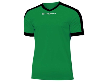 Camiseta de Hombre para Fútbol GIVOVA Revolution Poliéster Verde (L)