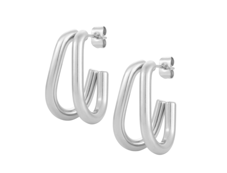 Pendientes Allegra TWOBROTHERS Mujer Plata