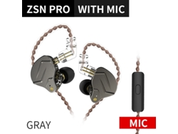 Auriculares SZSMART KZ Zsn Pro 1Ba 1Dd Unidad híbrida