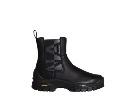 para Hombre NAPAPIJRI Botas De Cuero Chelsea Negro (Talla:43)