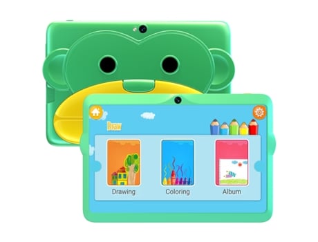 Tablet para Niños PRITOM Xinixn-q8c2 (7'' - 16 GB - 2 GB RAM - Wi-Fi - Verde)