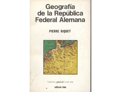 Libro Geografía De la federal alemana pierre riquet español