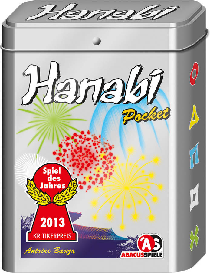 Juego De Cartas abacusspiele aba08133 acumulación mesa cocktail games hanabi pocket box