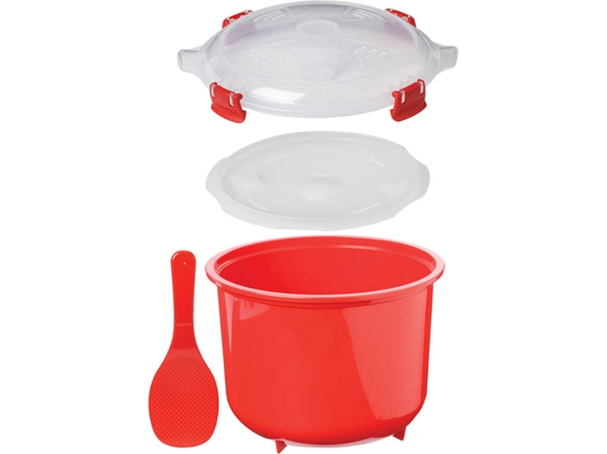 Sistema Olla De vapor para arroz color rojo recipiente 1110